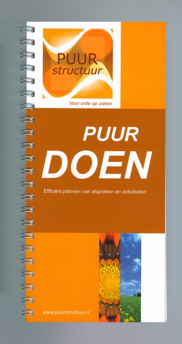 Puur Doen to do-blok voorkant